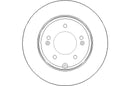 Disctech Brake Disc - Fits Bmw, Hyundai - ABD2996 - Rear Axle