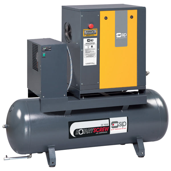 SIP RS4.0-10-200BD/RD 200ltr Rotary Screw Compressor with Dryer