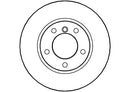 Disctech Brake Disc - Fits Bmw - ABD2039 - Front Axle