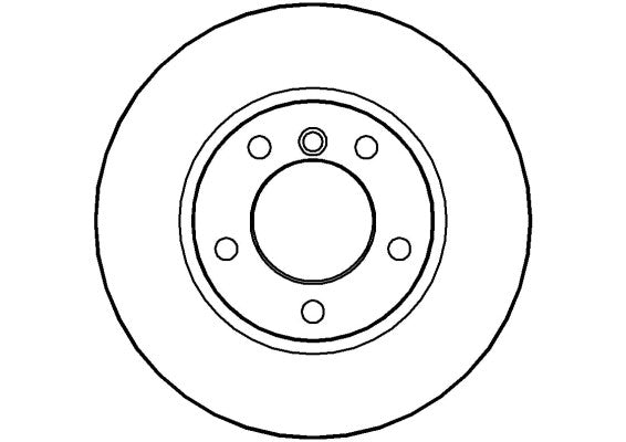 Disctech Brake Disc - Fits Bmw - ABD2039 - Front Axle