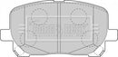 Borg & Beck Front Brake Pad Set -BBP1837