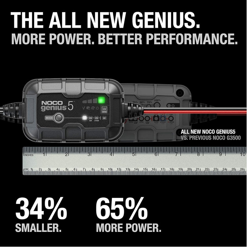 Noco 5A Battery Charger - GENIUS5UK
