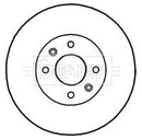 Borg & Beck Brake Disc Pair Part No -BBD4818
