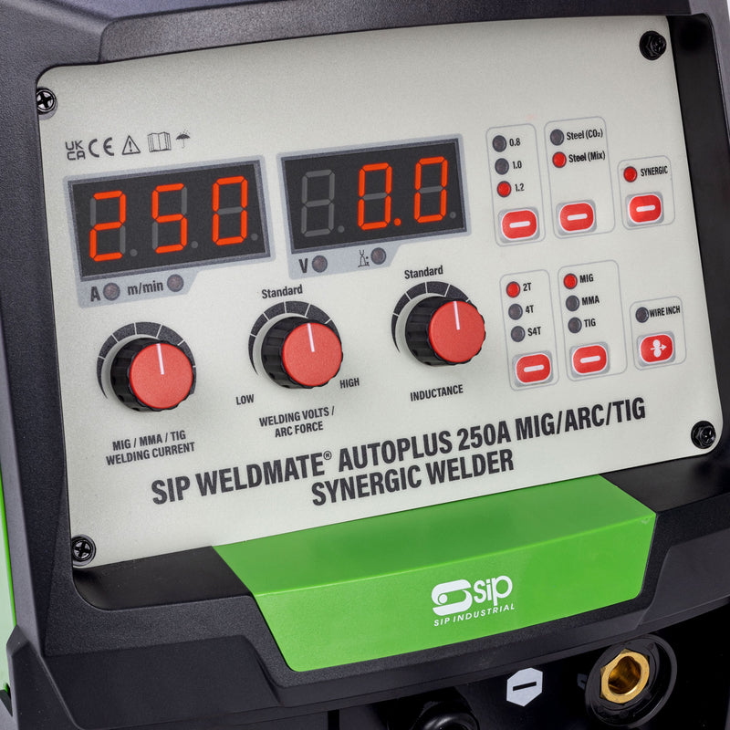 SIP WELDMATE® AUTOPLUS 250A MIG/ARC/TIG Synergic Welder