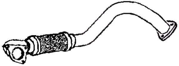 Klarius GM1169X - Front Pipe  - Fits Opel Astra K 1.6 CDTi