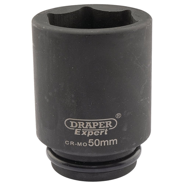Expert HI-TORQ 6 Point Deep Impact Socket, 3/4" Sq Dr, 50mm
