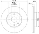 Mintex Brake Discs fits -Chevrolet S251:4 MDC2233 (also fits other vehicles)