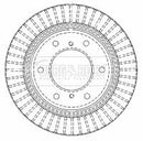 Borg & Beck Brake Disc Pair Part No -BBD4480