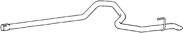 Klarius VW853G - Tail Pipe  - Fits Mercedes Sprinter 2.2CDi