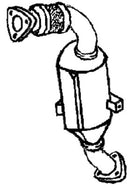 Klarius 325266 - Catalyst Type Approved  - Fits Nissan Navara 2.5DCi