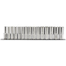 Draper Expert 1/2"15pc MET. Deep Socket Rail - 16499
