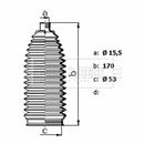Borg & Beck Steering Gaiter Kit Part No -BSG3484