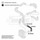 Borg & Beck Turbo Hose Part No -BTH1135
