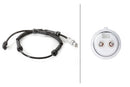HELLA 6PU 012 806-331 Sensor, wheel speed - 12V - 2-pin connector