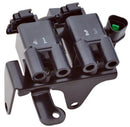 HELLA 5DA 358 000-601 Ignition Coil - 12V - 2-pin connector - Bolted