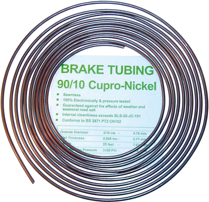Brake Tubing - Cupro-Nickel  - 305103