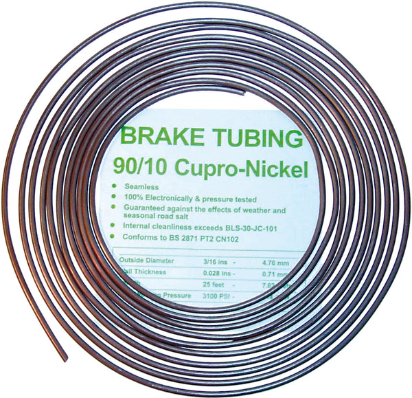 Brake Tubing - Cupro-Nickel  - 305202