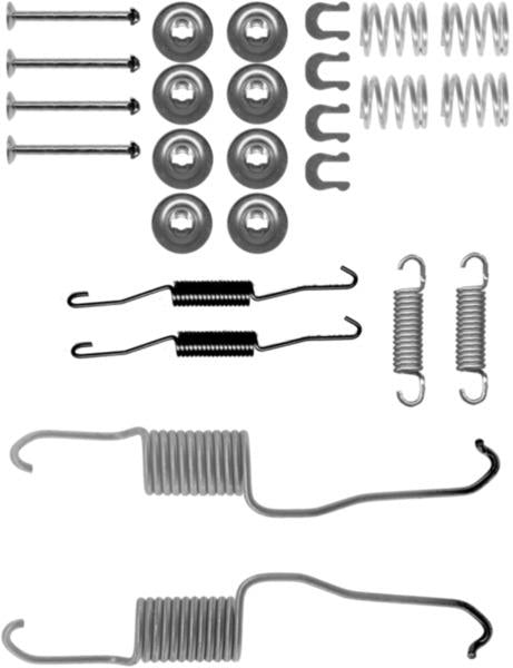 Textar Brake Shoe Fitting Kit - 97033300