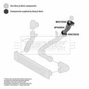 Borg & Beck Turbo Hose Part No -BTH1054