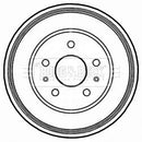 Borg & Beck Brake Drum (Single) -BBR7212