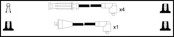 ElectroSpark Ignition Lead Set - OEK731
