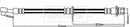 Borg & Beck Brake Hose Part No -BBH8033