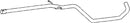 Klarius VW645L - Centre Pipe  - Fits Volkswagen Touran 2.0TDi