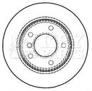 Key Parts Brake Disc Pair Part No -KBD4465