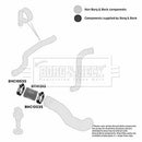 Borg & Beck Turbo Hose Part No -BTH1313