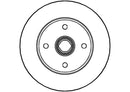 Disctech Brake Disc - Fits Hyundai, Porsche - ABD2970 - Front Axle