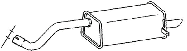 Klarius RN936B - Box With Tail Pipe