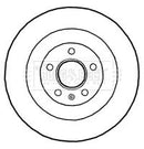Borg & Beck Brake Disc Pair Part No -BBD4690