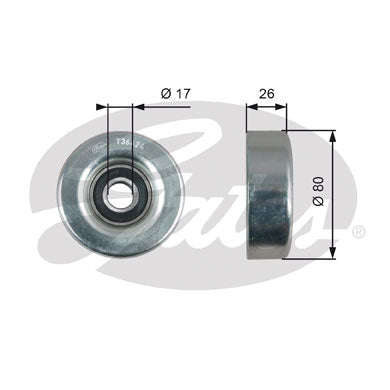 Gates DriveAlign Idler Pulley - T36424