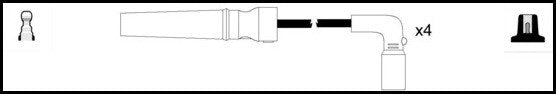 ElectroSpark Ignition Lead Set - OEK787
