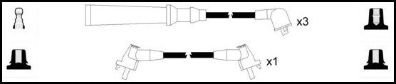 ElectroSpark Ignition Lead Set - OEK799