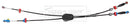Borg & Beck Gear Control Cable  - BKG1395