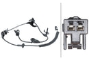 HELLA 6PU 012 679-761 Sensor, wheel speed - 12V - 2-pin connector