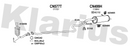 Klarius CN577T - Centre Pipe  - Fits Citroen C2 1.1i