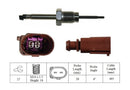Fuel Parts Exhaust Gas Temperature Sensor - EXT058