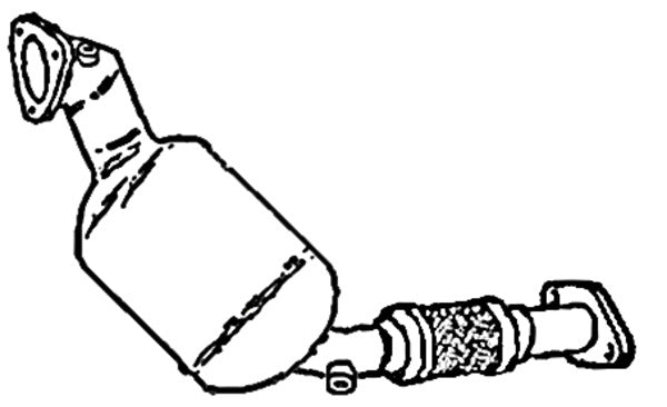 Klarius 325057 - Catalyst Type Approved Withpip  - Fits Ford Ranger 2.2TDCi