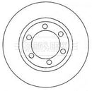Borg & Beck Brake Disc Pair Part No -BBD4618