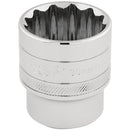 Draper Expert 30mm 12pt Socket 1/2DR Pckd - 33586