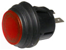 Pearl PWN945 Splash Proof Push Switch - Red