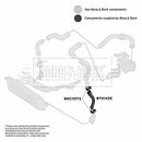Borg & Beck Turbo Hose Part No -BTH1435