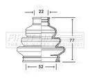 First Line Cv Joint Boot Kit Part No -FCB2310