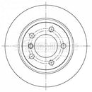 Borg & Beck Brake Disc Pair Part No -BBD5408