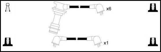 ElectroSpark Ignition Lead Set - OEK484