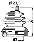 First Line Cv Joint Boot Kit Part No -FCB6335
