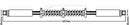 Borg & Beck Brake Hose Part No -BBH8525