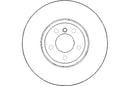 Disctech Brake Disc - Fits Bmw - ABD2982 - Front Axle